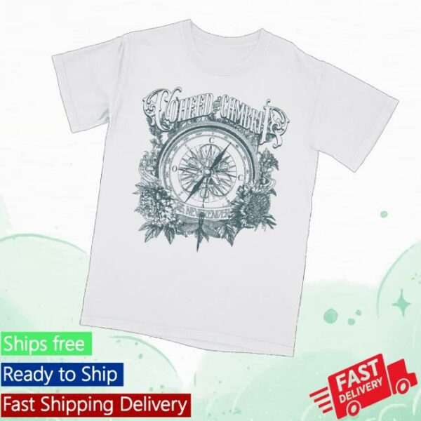 Coheedandcambria Store Merch White Compass T-Shirt