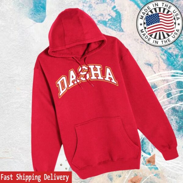 Dasha Store Merch Cardinal Hoodie