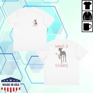 Tikatheiggy Shop Merch Wake And Shake T-Shirt