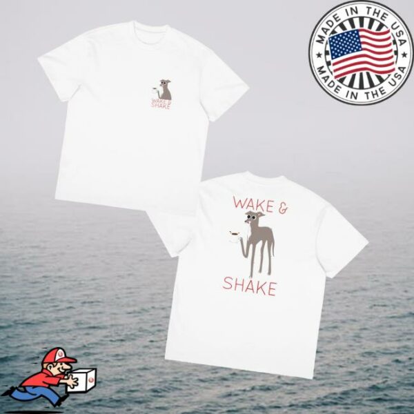 Tikatheiggy Shop Merch Wake And Shake T-Shirt