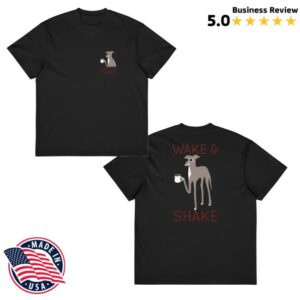 Tikatheiggy Shop Merch Wake And Shake T-Shirt
