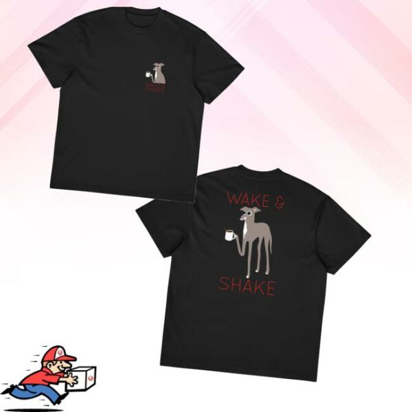 Tikatheiggy Shop Merch Wake And Shake T-Shirt
