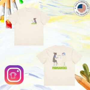 Tikatheiggy Shop Merch Pawgaritas T-Shirt