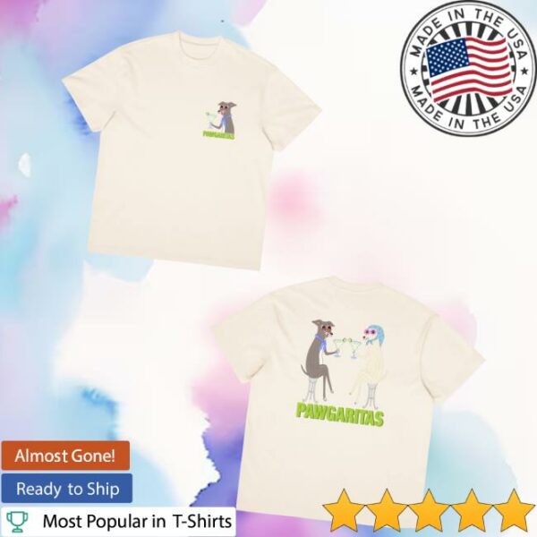 Tikatheiggy Shop Merch Pawgaritas T-Shirt