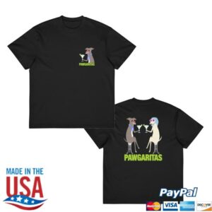 Tikatheiggy Shop Merch Pawgaritas T-Shirt
