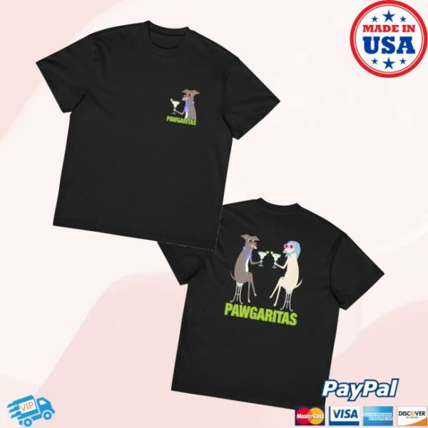 Tikatheiggy Shop Merch Pawgaritas T-Shirt