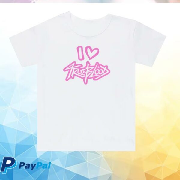 Truebloodtheband Shop Merch I Love Trueblood Tee