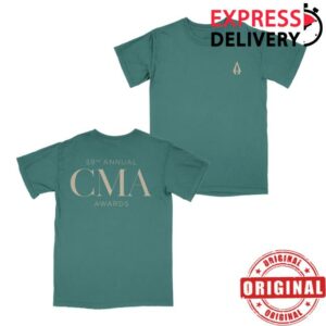 Cma World Merch Store 59Th Cma Awards Crest T-Shirt