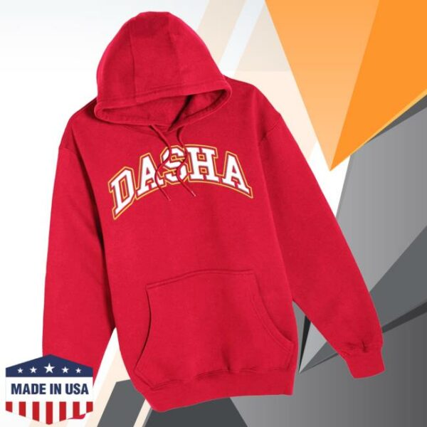 Dasha Official Store Merch Cardinal Hoodie