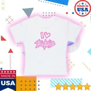Trueblood The Band Merch Store I Love Trueblood Baby Tee