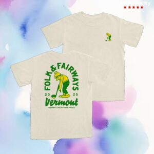 The Busyhead Project Merch Store 2025 Folk And Fairways Putter Tee