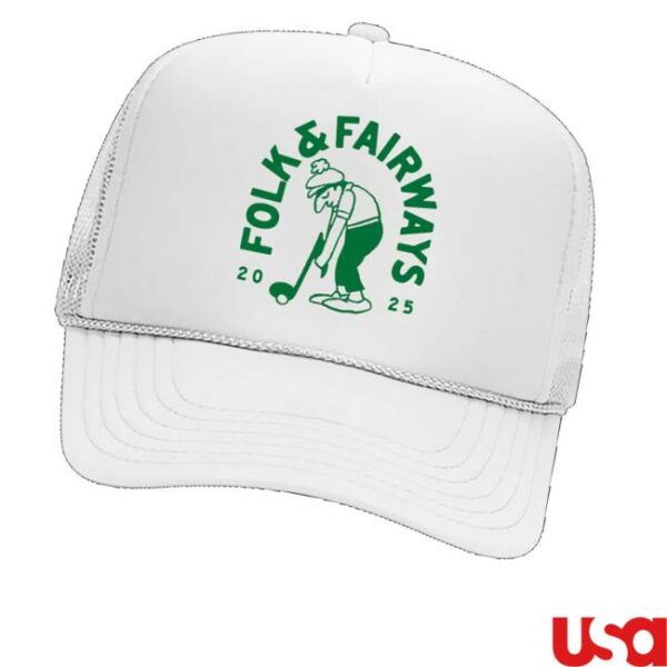 The Busyhead Project Merch Store 2025 Folk And Fairways Putter Hat
