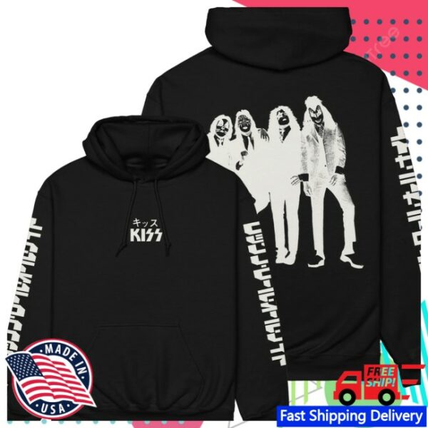 Kiss Official Store Merch Rock And Roll All Nite Single Hoodie Sweatshirt