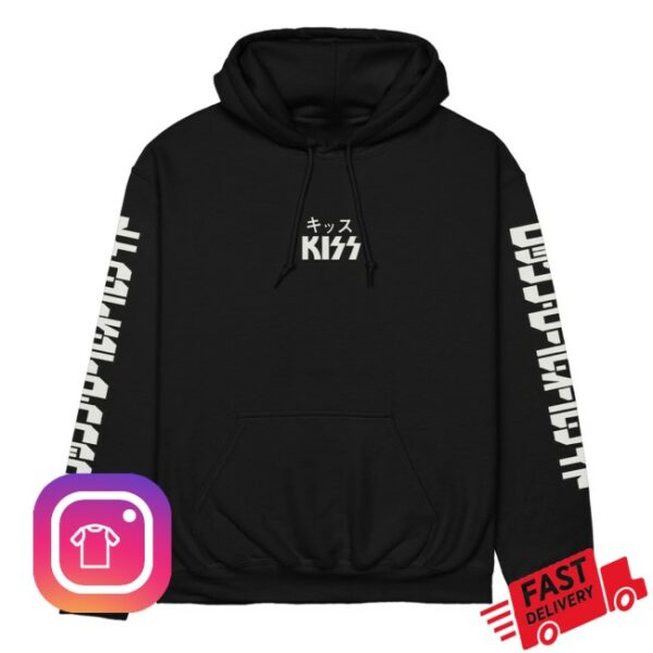 Kiss Official Store Merch Rock And Roll All Nite Single Hoodie Sweatshirt