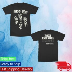 Kiss Official Store Merch Rock And Roll All Nite Dtk T-Shirt