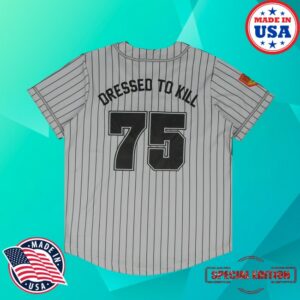 Kiss Official Store Merch Dressed To Kill Away Jersey