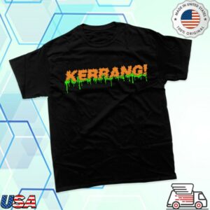 Kerrang Store Merch Kerrang Slime Black T-Shirt