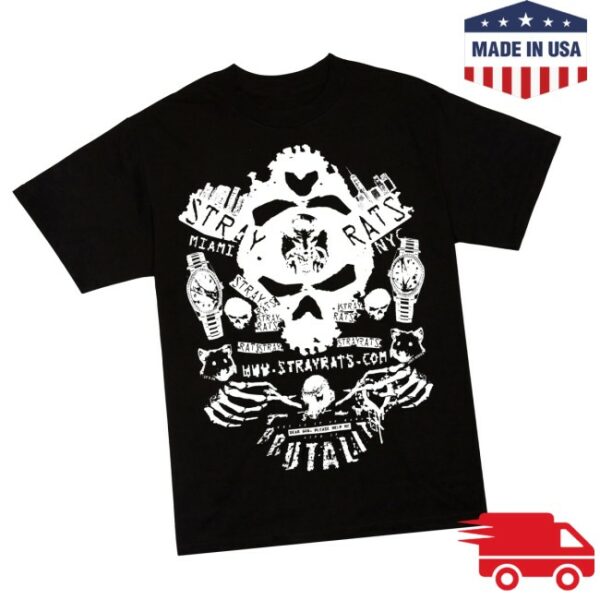 Stray Rats Store Merch Brutality Tee