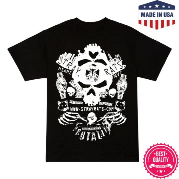 Stray Rats Store Merch Brutality Tee