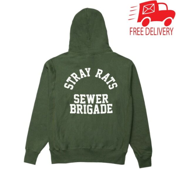 Stray Rats Store Merch Sewer Brigade Hoodie