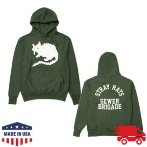 Stray Rats Store Merch Sewer Brigade Hoodie