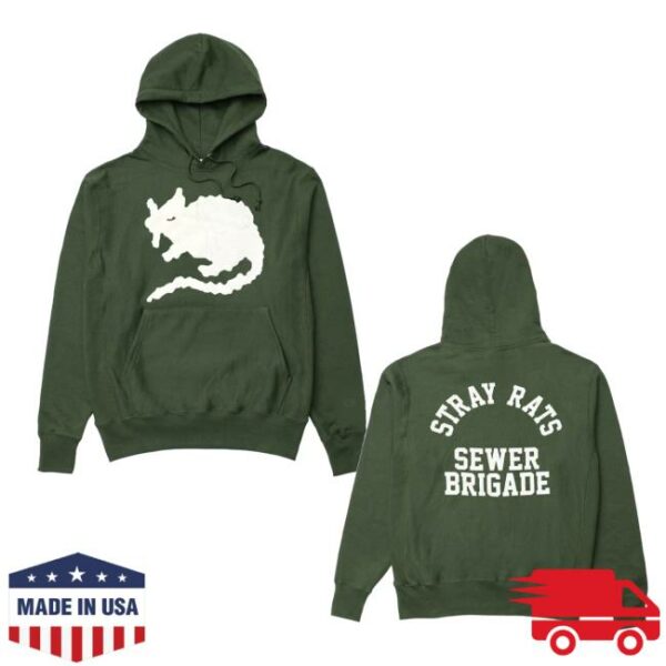 Stray Rats Store Merch Sewer Brigade Hoodie