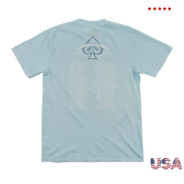 Tedeschi Trucks Band Store Merch Deuces Wild Spade Tour T-Shirt
