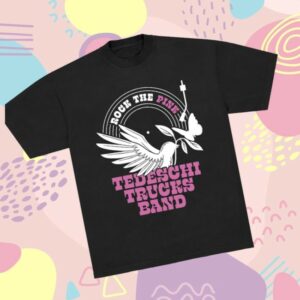 Tedeschi Trucks Band Store Merch Rock The Pink T-Shirt