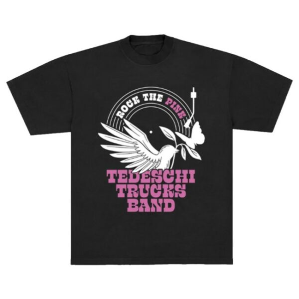 Tedeschi Trucks Band Store Merch Rock The Pink T-Shirt