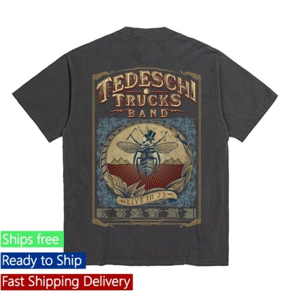 Tedeschi Trucks Band Store Merch Logo Tour Tee