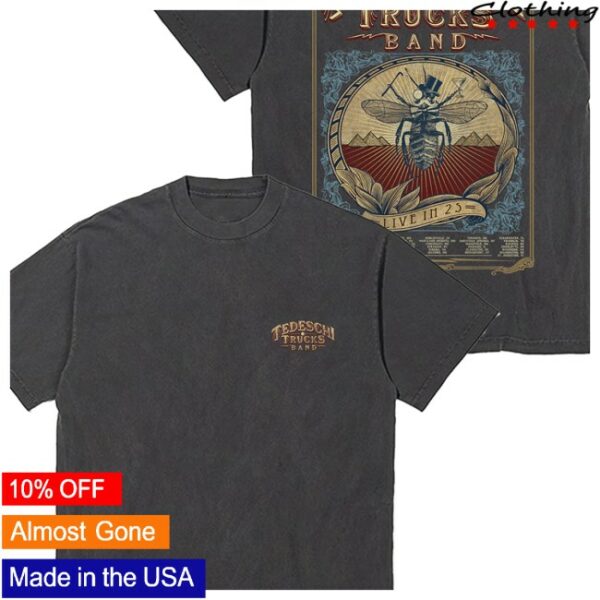 Tedeschi Trucks Band Store Merch Logo Tour Tee
