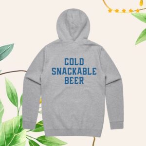 Montucky Cold Snacks Store Merch Cold Snackable Beer Hoodie