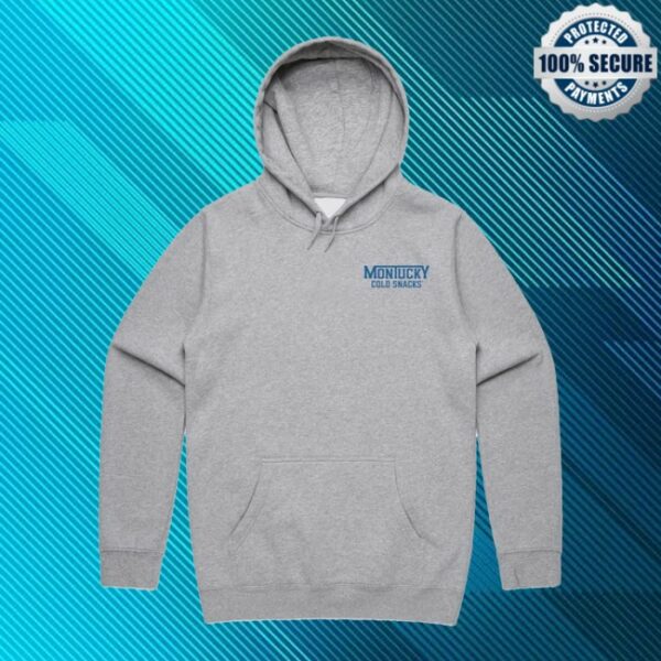 Montucky Cold Snacks Store Merch Cold Snackable Beer Hoodie