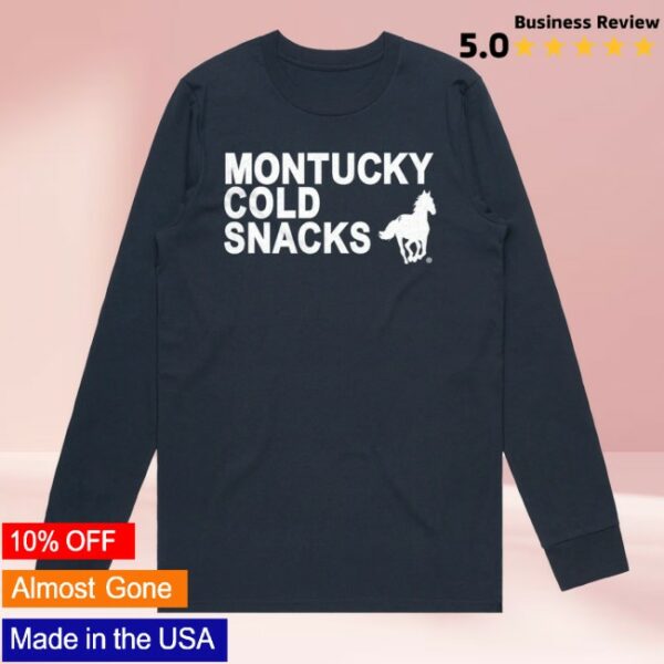 Montucky Cold Snacks Store Merch Logo Long Sleeve