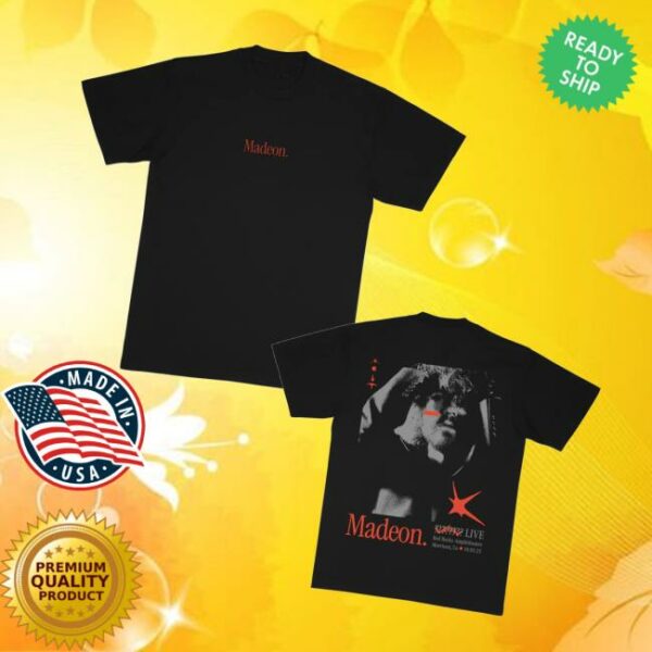 Madeon Store Merch Red Rocks 2025 Tee