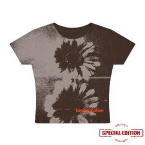 Beabadoobee Merch Store Fake It Flowers Baby Tee