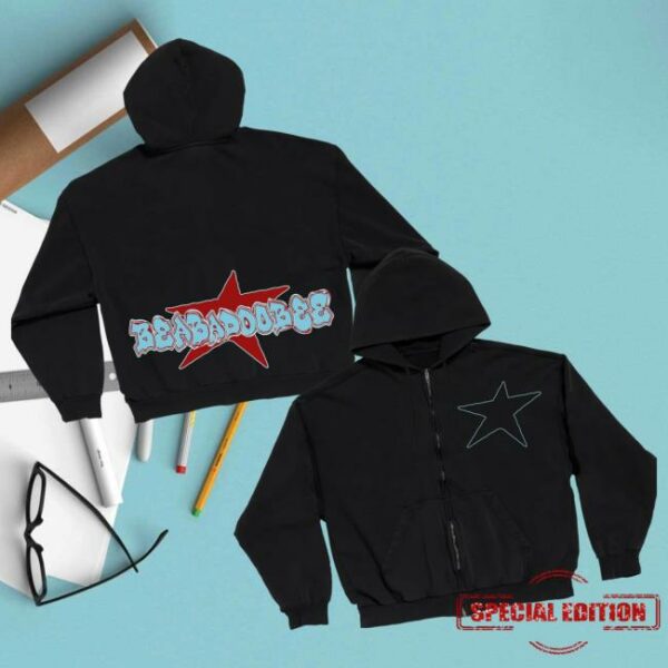 Beabadoobee Merch Store Star Zip Hoodie