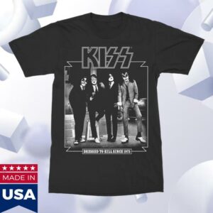Kiss Online Merch Store Dressed To Kill Since 1975 T-Shirt