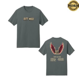 Riff Wood Merch Store Exclusive Tough Luck Tour Wings Shirt