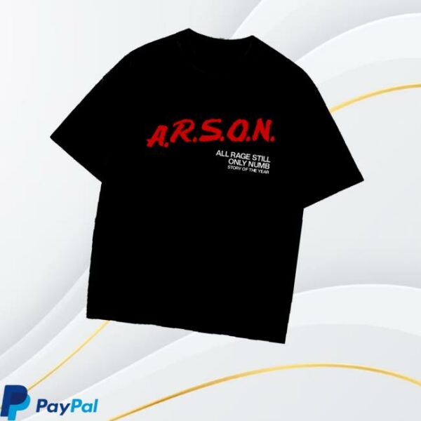 Story Of The Year Merch Store A.R.S.O.N. Tee