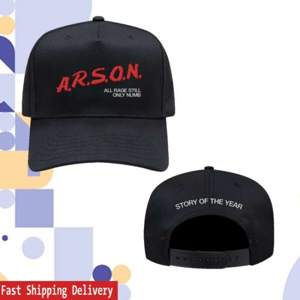 Story Of The Year Merch Store A.R.S.O.N. Snapback
