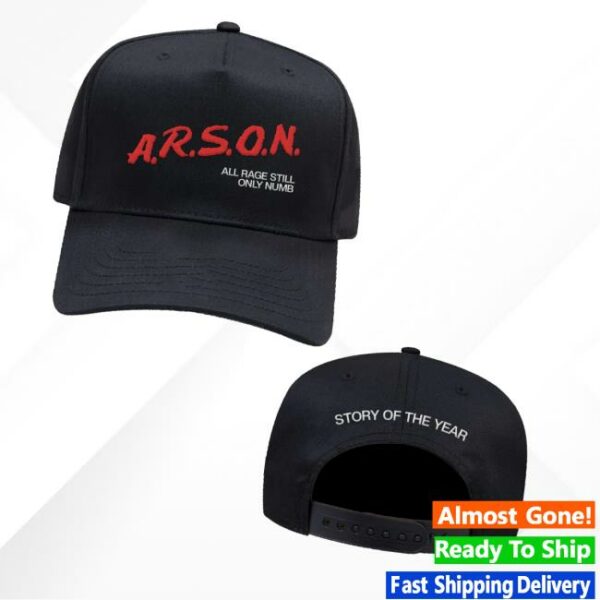 Story Of The Year Merch Store A.R.S.O.N. Snapback