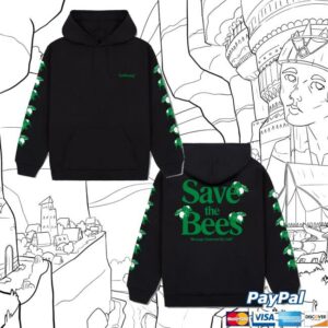 Golfwang Merch Store Chromakopia Save The Bees Hoodie By Golf Wang