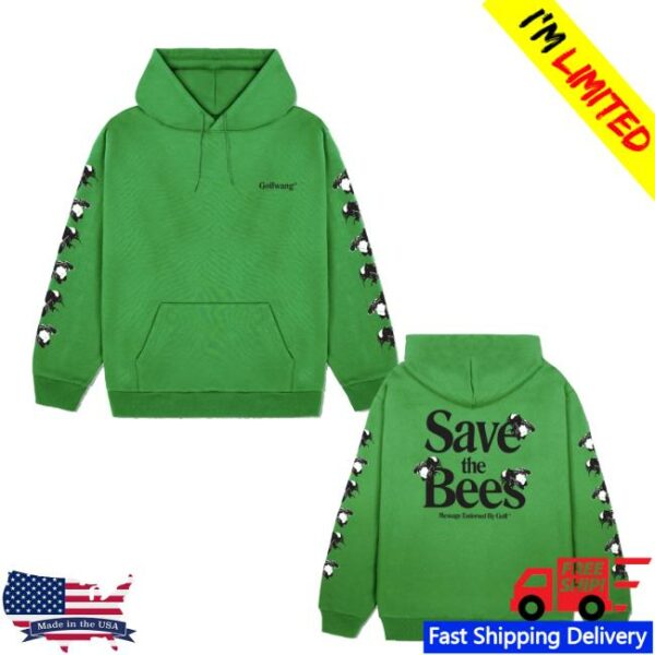 Golfwang Merch Store Chromakopia Save The Bees Hoodie