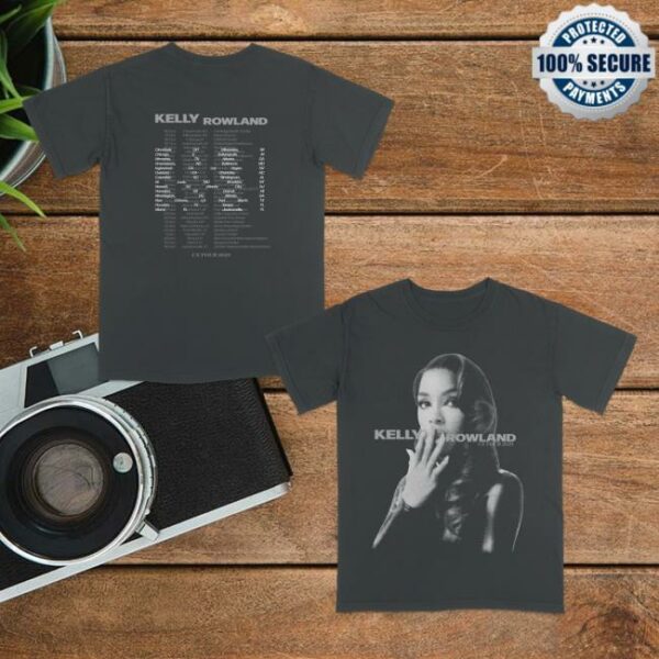 Kelly Rowland Merch Store Portrait Tour Tee