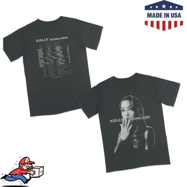 Kelly Rowland Merch Store Portrait Tour Tee