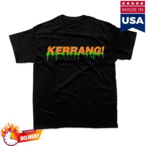 Kerrang Merch Store Kerrang Slime T-Shirt Black