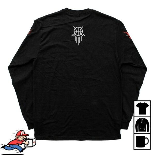 Oklahoma Shirt Company Store Merch Thunder Ball Z Black Long Sleeves