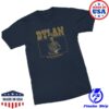 Bob Dylan Official Store Dylan Through The Open Window Black T-Shirt