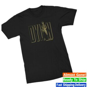 Bob Dylan Official Store Dylan Through The Open Window Black T-Shirt
